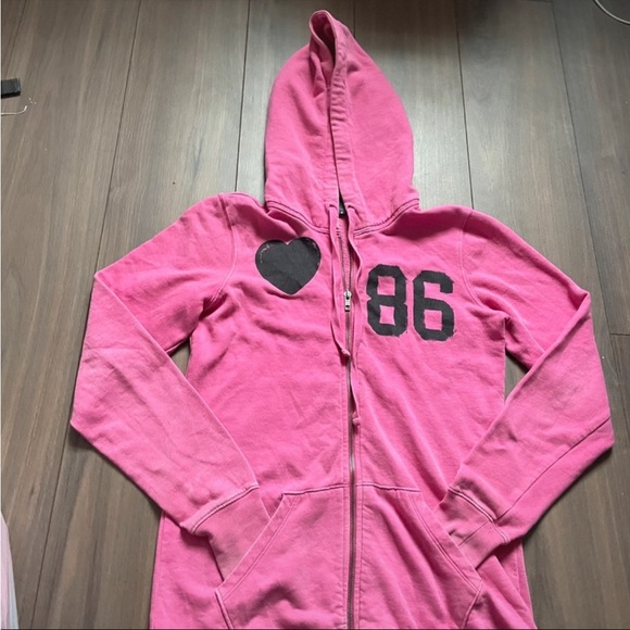 Victoria's Secret Pink zip up hoodie - Picture 2 of 4